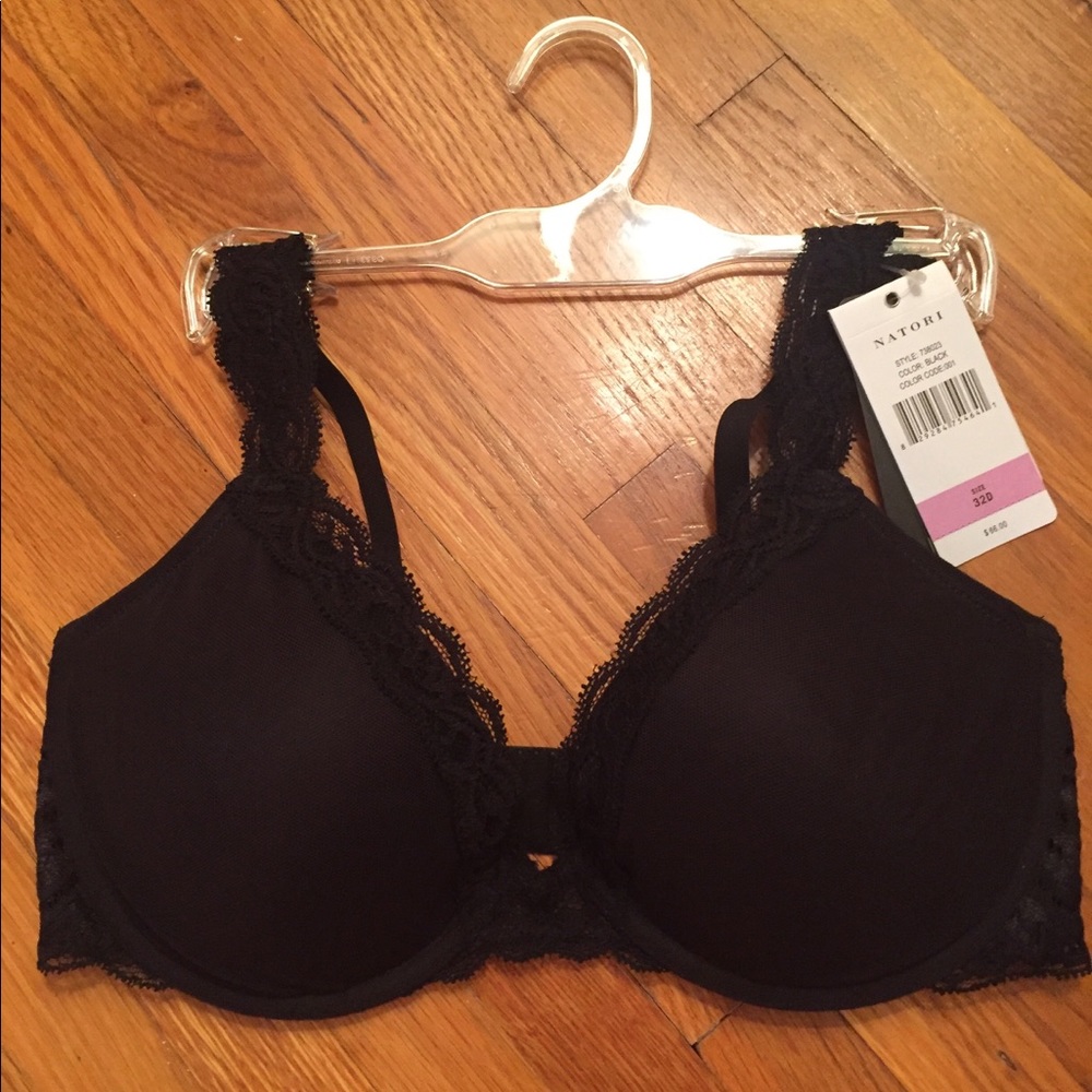 NWT Natori 32D Feathers underwire bra